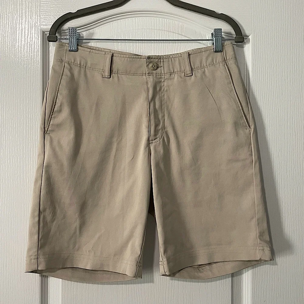 PGA Tour, Men’s, 30 Waist, Navy/Grey/Tan, 9” Golf Shorts